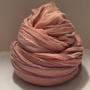 Pink Infinity scarf